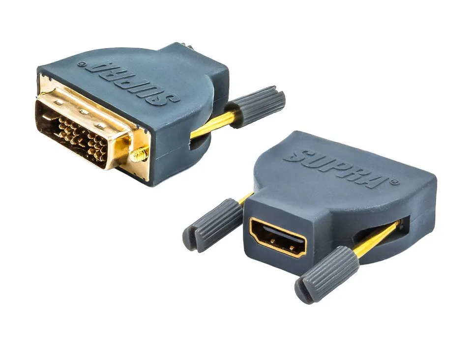 supra-hd-hdmi-dvi-f-m-adapter-vergoldet-anthrazit image 1