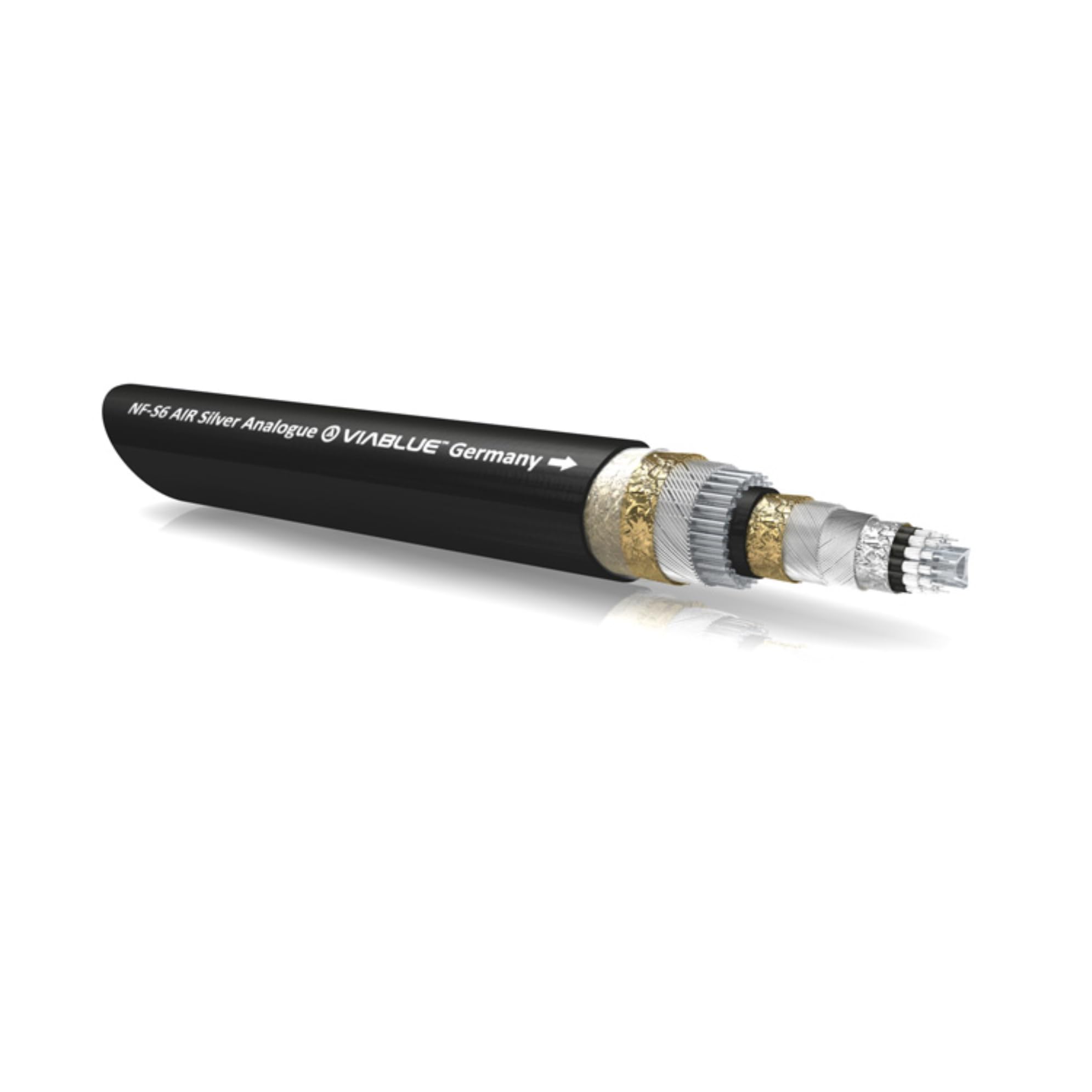 viablue-nf-s6-air-silver-cinchkabel-1-0m-t6s-rca-referenz-paar image 2