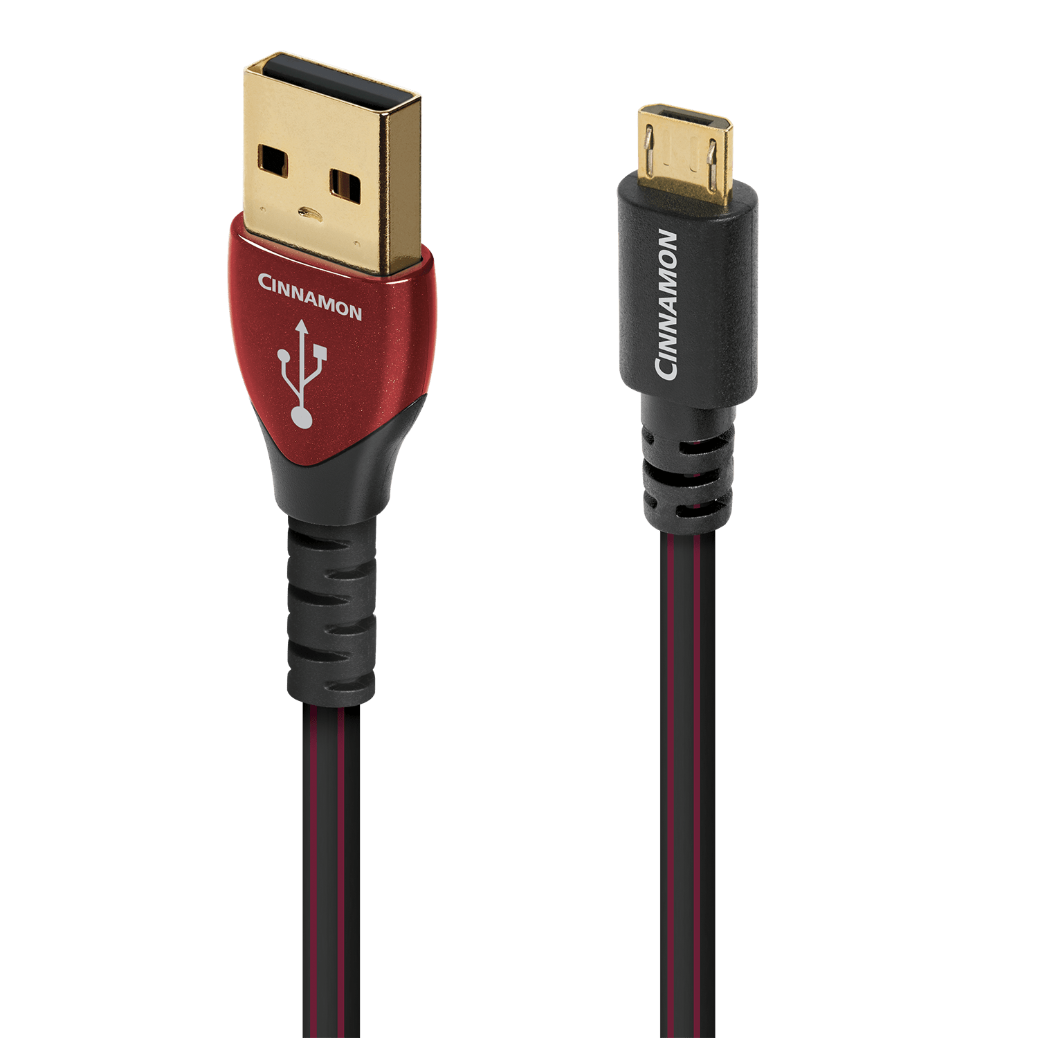 audioquest-cinnamon-usb-a-auf-micro-b-kabel-1-25-silber image 1