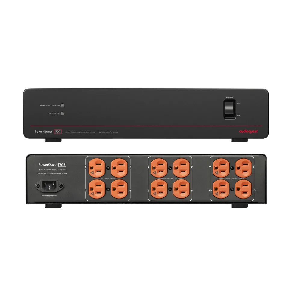 audioquest-powerquest-707-netzfilter-zero-tech-stromverteiler image 1