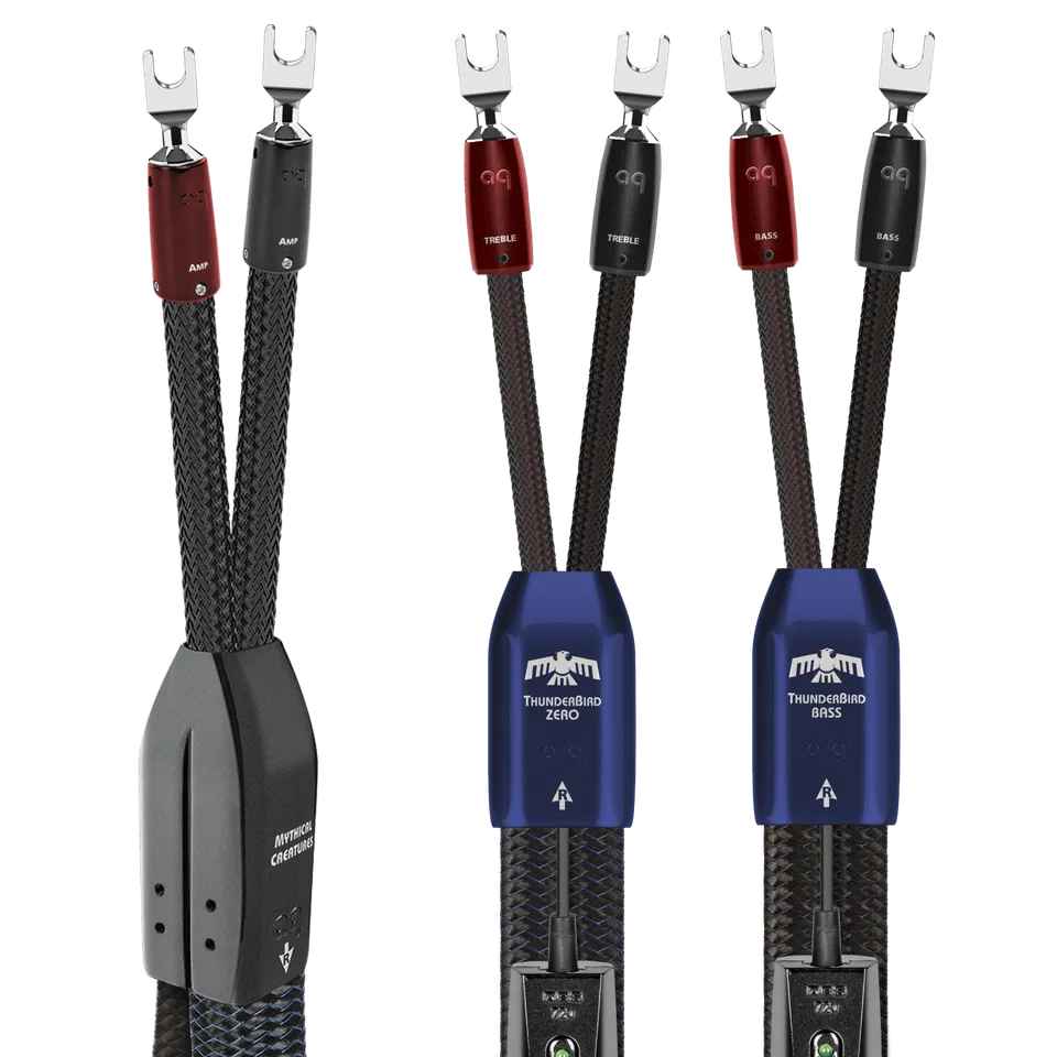 audioquest-thunderbird-zero-biwire-lautsprecherkabel image 1