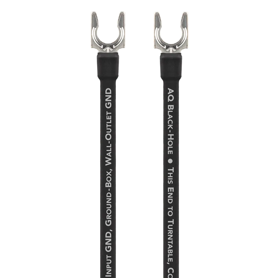 audioquest-black-hole-groundgoody-massekabel-0-75m-silber image 1
