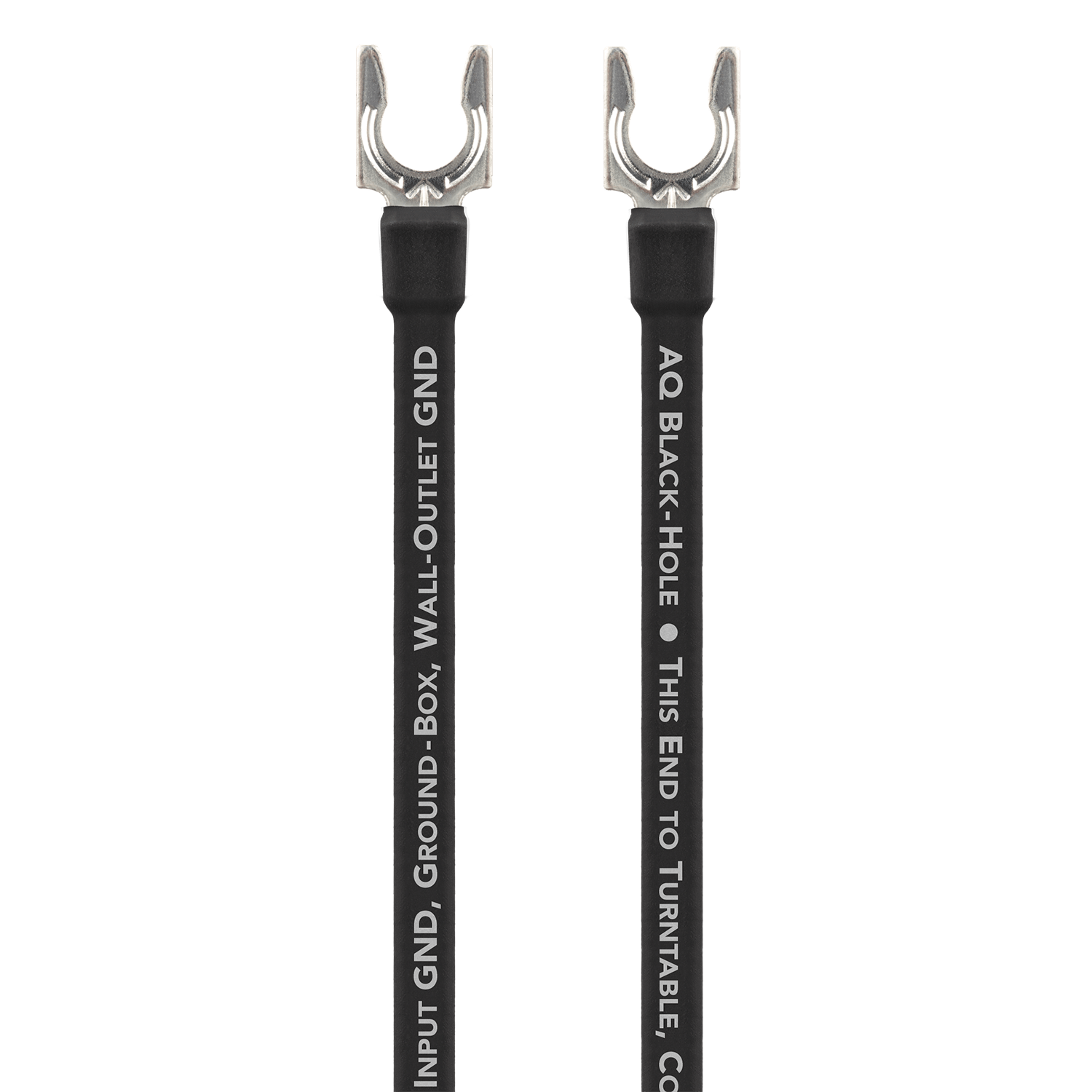 audioquest-black-hole-groundgoody-massekabel-0-75m-silber image 1