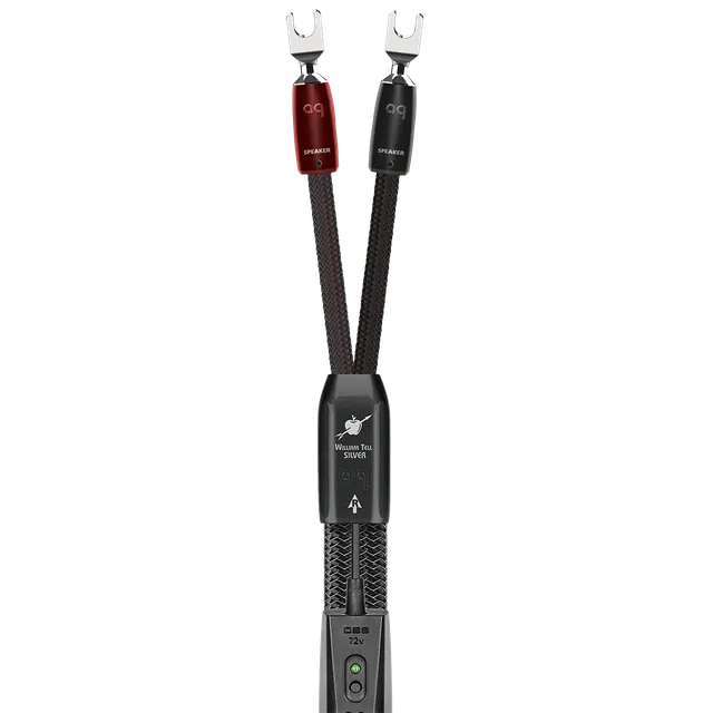 audioquest-william-tell-silver-lautsprecherkabel-paar-2-4-m image 1