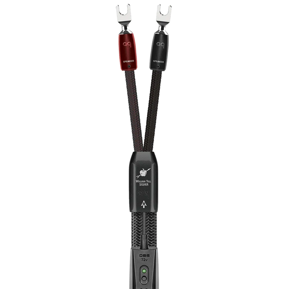 audioquest-william-tell-silver-lautsprecherkabel-paar-2-4-m image 1