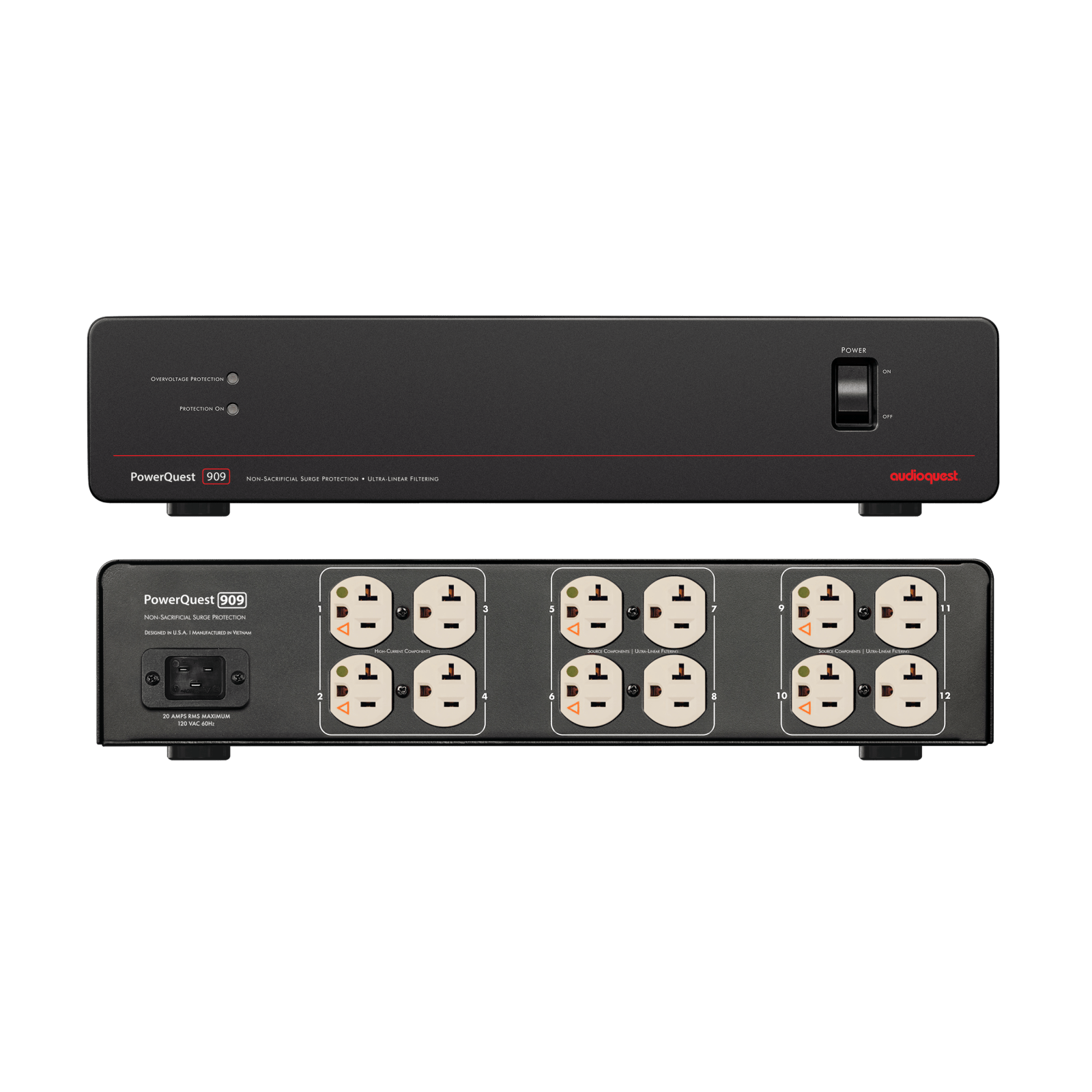 audioquest-powerquest-909-netzfilter-nordamerika-12-fach image 1