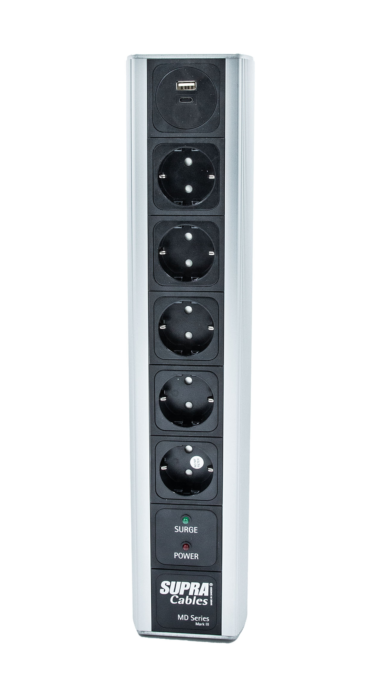 supra-mains-block-md05-eu-sp-steckdosenleiste-usb-schalter-5-fach image 2