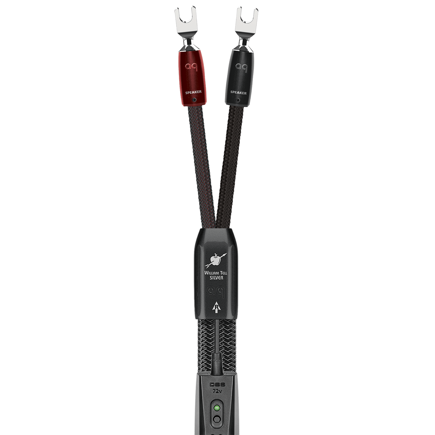 audioquest-william-tell-silver-lautsprecherkabel-paar-2-4-m image 1