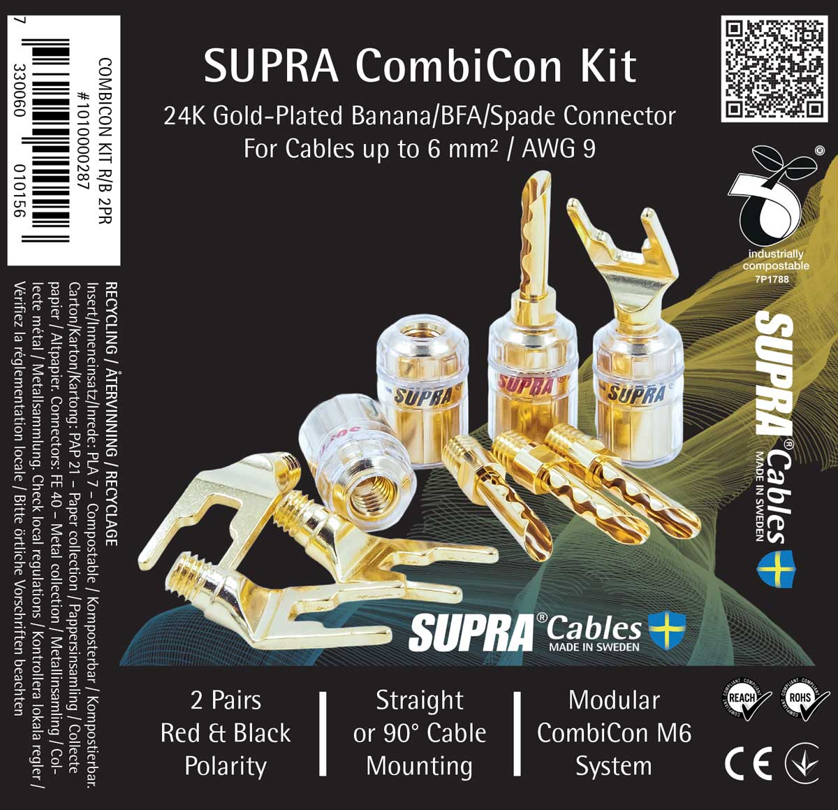 supra-combicon-kit-lautsprecherstecker-rot-schwarz-2-2paar image 6