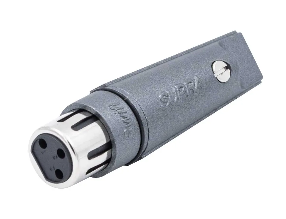 supra-swift-3f-xlr-au-stecker-grau-vergoldet image 1
