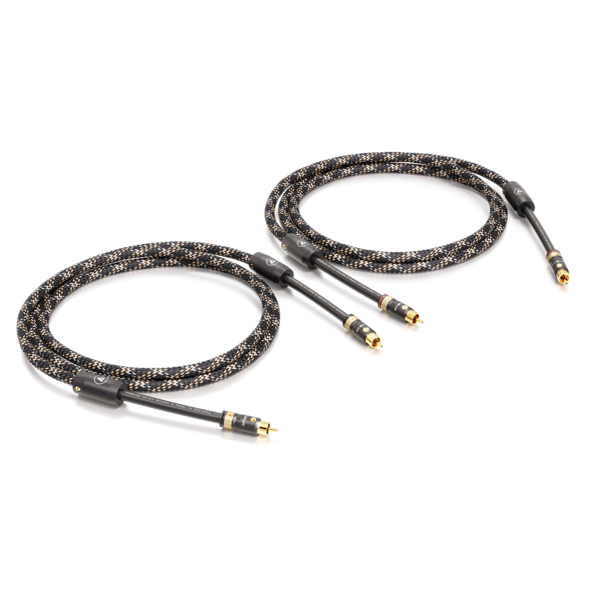 viablue-nf-s1-silver-cinchkabel-1-0m-twist-t6s-rca-analog-paar image 7