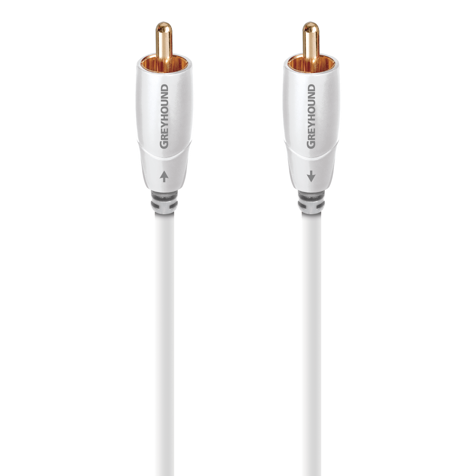 audioquest-greyhound-rca-subwooferkabel-0-5-silber image 1
