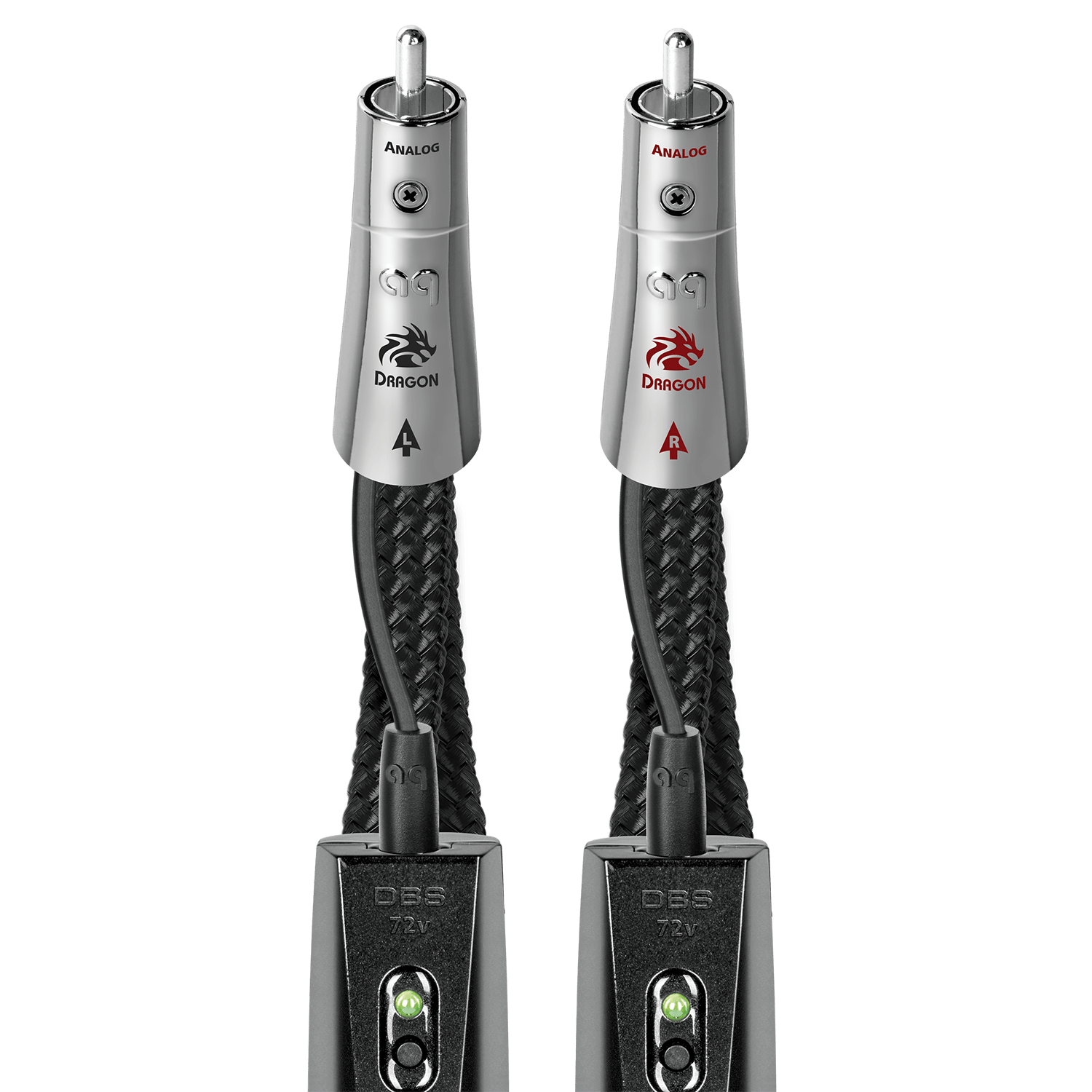 audioquest-dragon-cinchkabel-rca-silber-high-end image 1