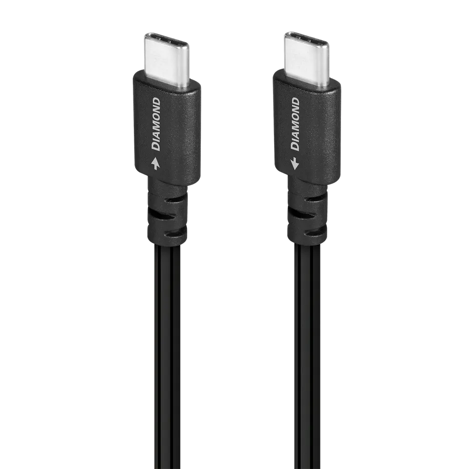 audioquest-diamond-usb-c-auf-c-kabel-silber-mit-dbs image 1
