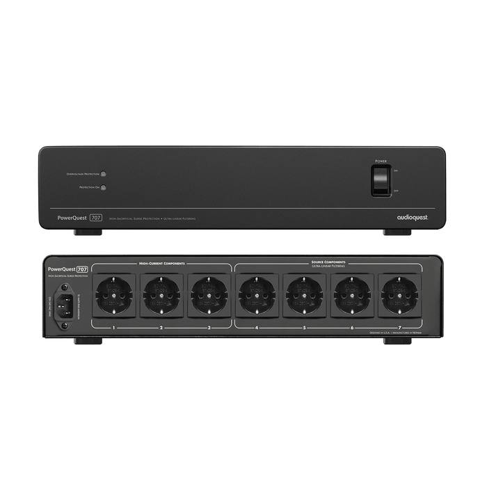 audioquest-powerquest-707-netzfilter-zero-tech-stromverteiler image 2