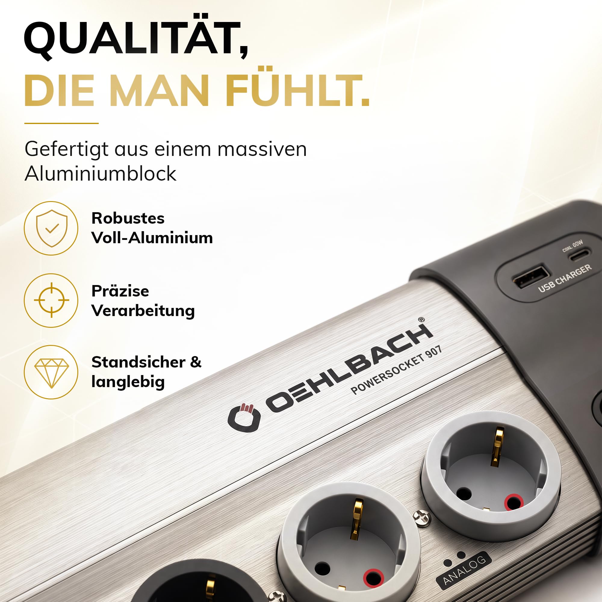oehlbach-powersocket-907-mkii-netzleiste-usb-c-65w-aluminium image 7