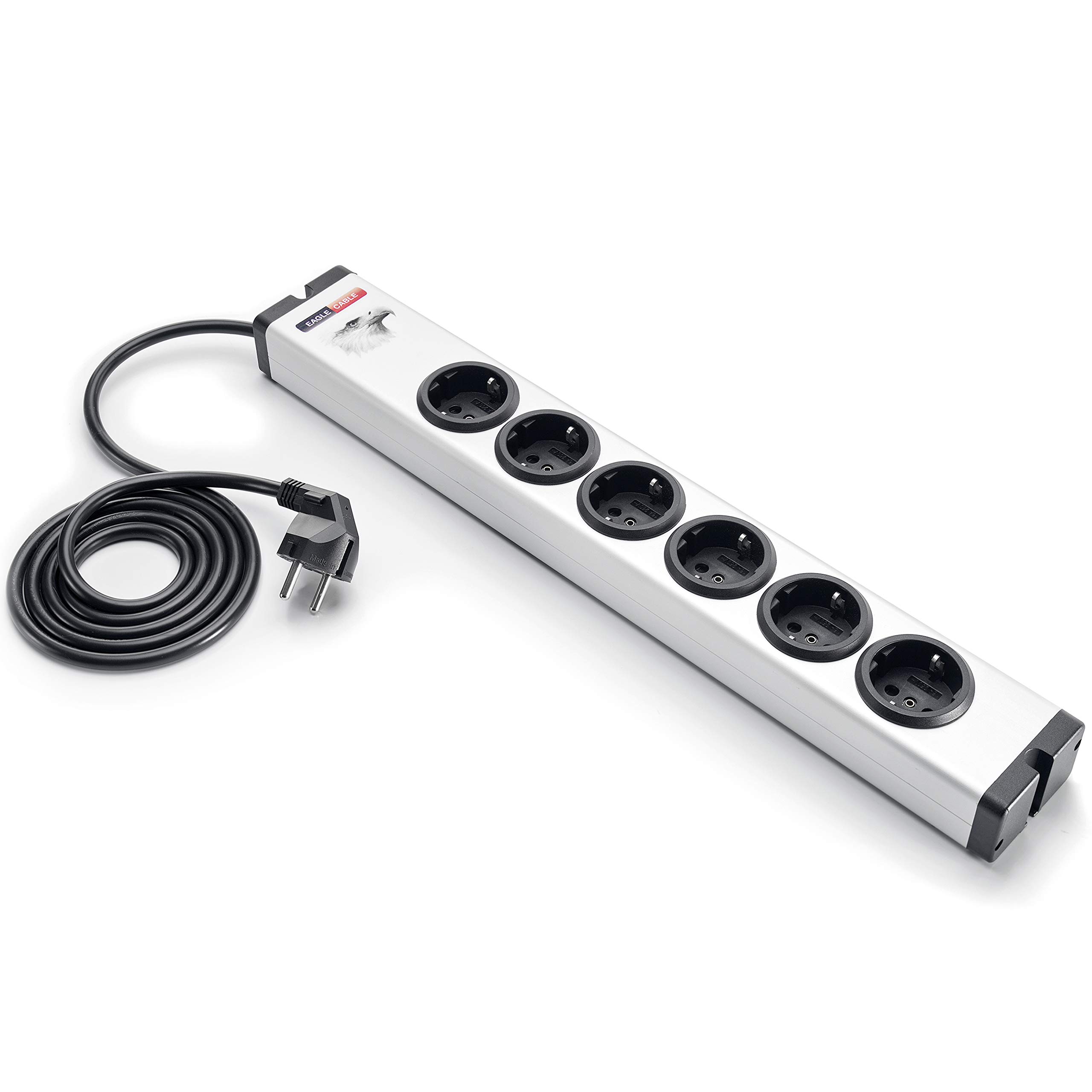 in-akustik-deluxe-netzleiste-alu6-6-fach-1-5m image 1