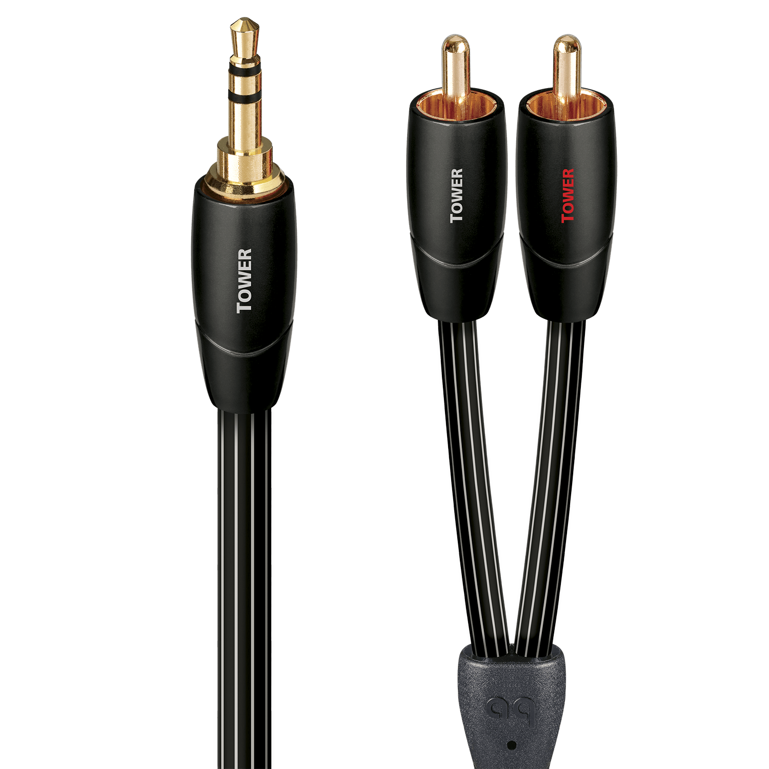 audioquest-tower-3-5mm-auf-cinch-kabel-1-m-kupfer image 1