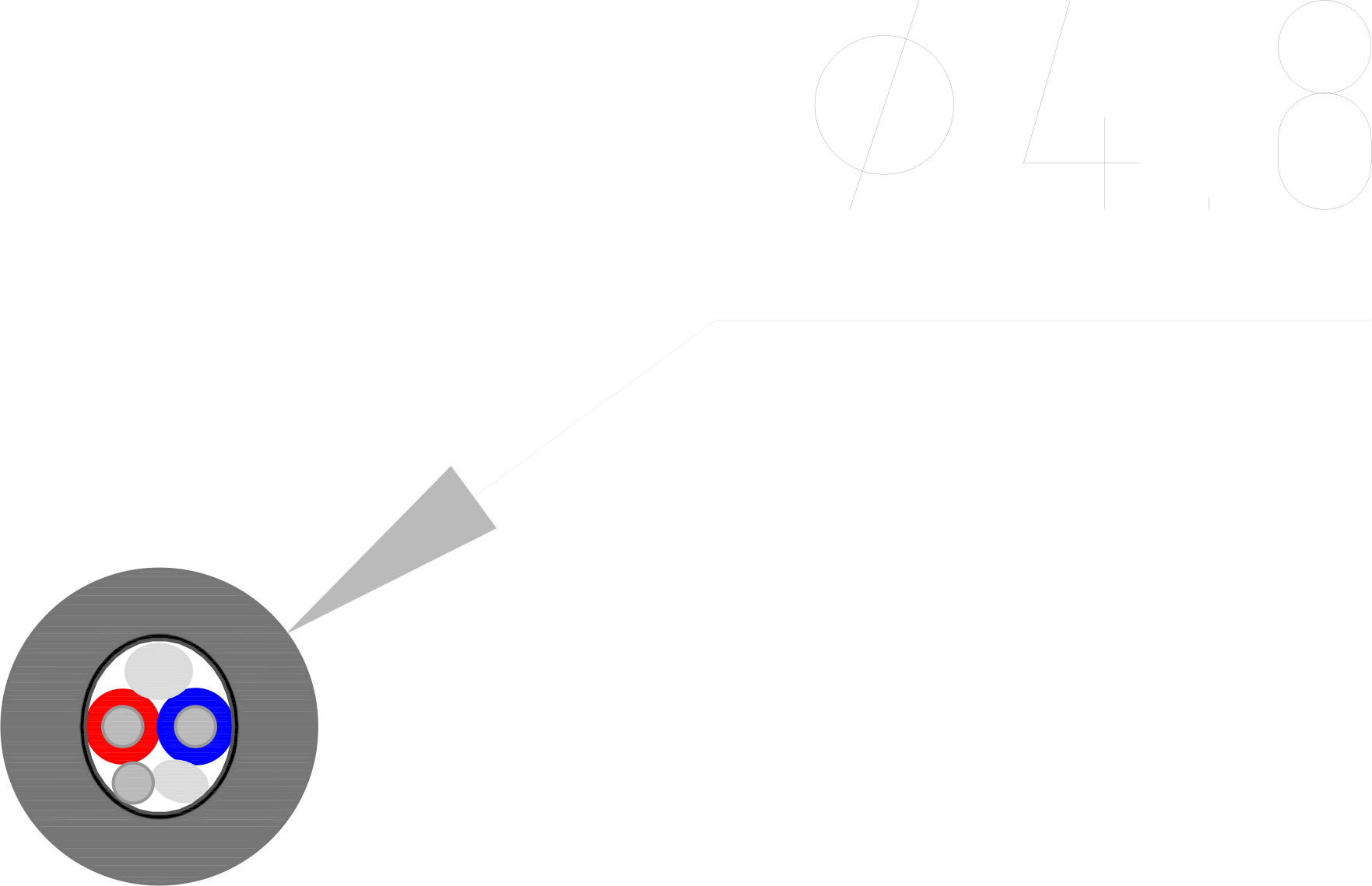 supra-biline-mb01-h-installationskabel-grau-300-m image 2