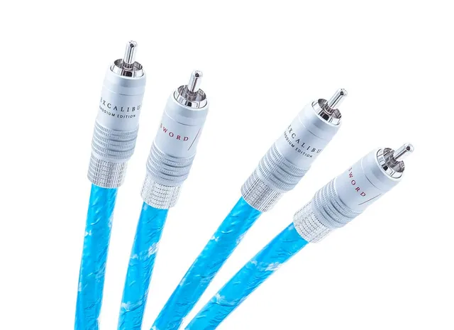 supra-sword-isl-rhodium-audiokabel-cinchkabel-1m-stereo image 1
