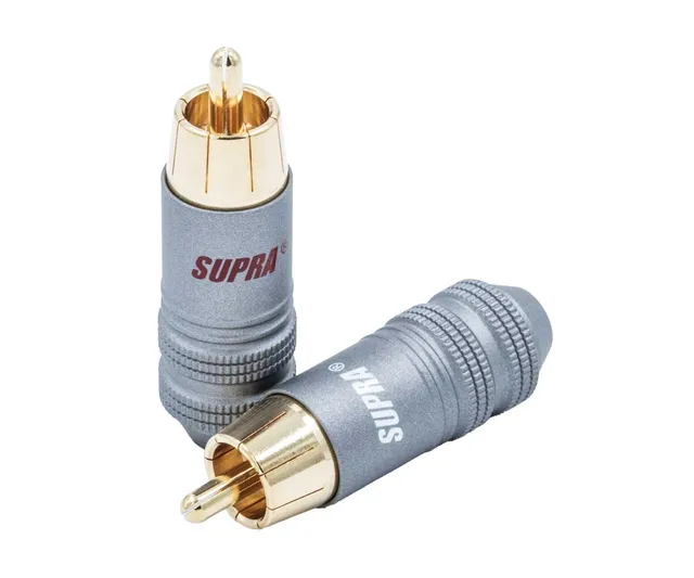 supra-dual-rca-6sc-cinchstecker-vergoldet-paar image 1