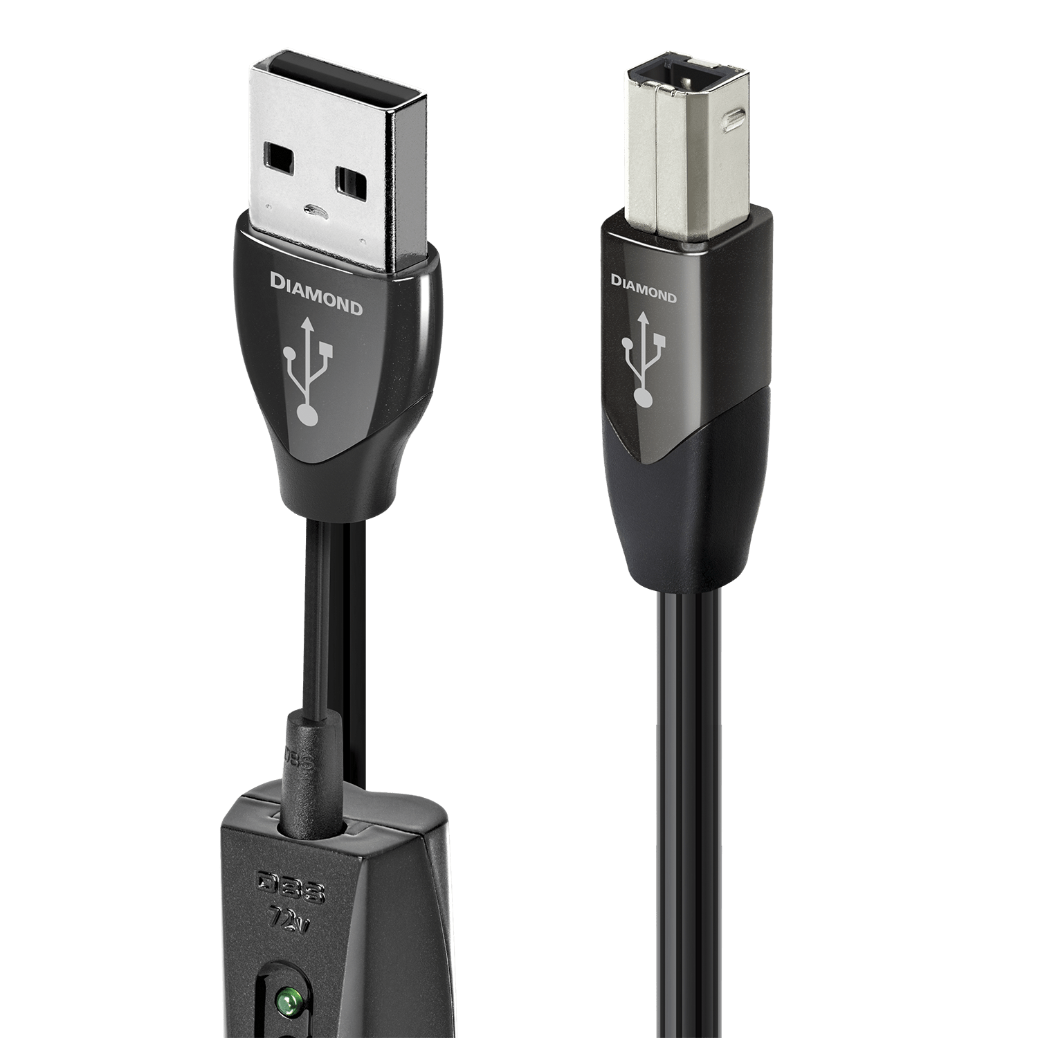 audioquest-diamond-usb-a-b-kabel-1-5-m-pss-silber-refurbished image 2