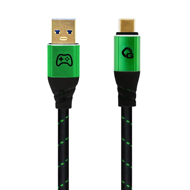oehlbach-new-game-usb-a-auf-usb-c-kabel-3-m-60w-gr-n image 1