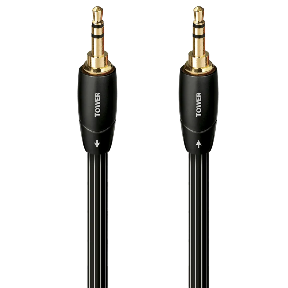 audioquest-tower-klinkenkabel-3-5mm-auf-3-5mm-lgc-kupfer image 1