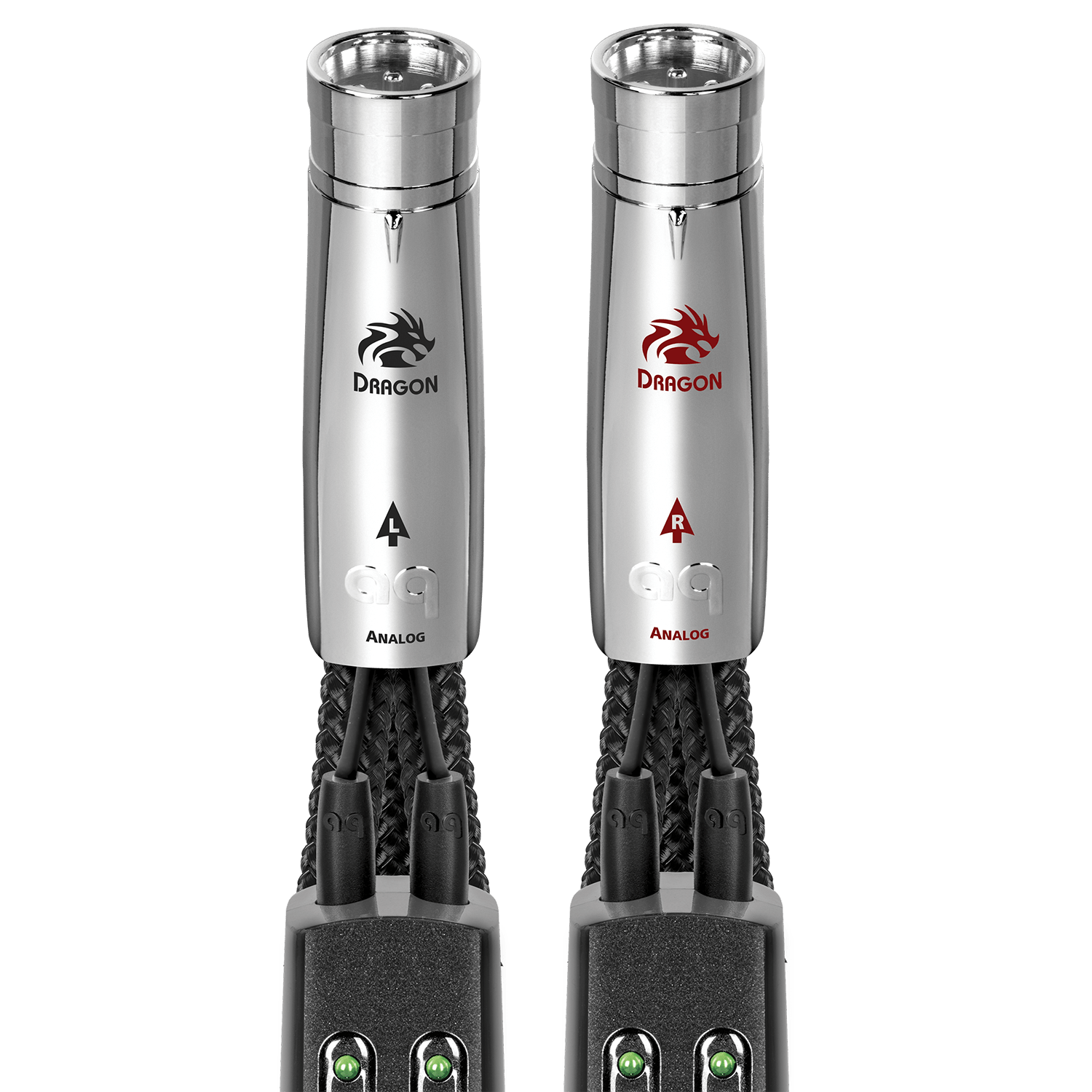 audioquest-dragon-xlr-kabel-xlr-auf-xlr-silbersignal image 1