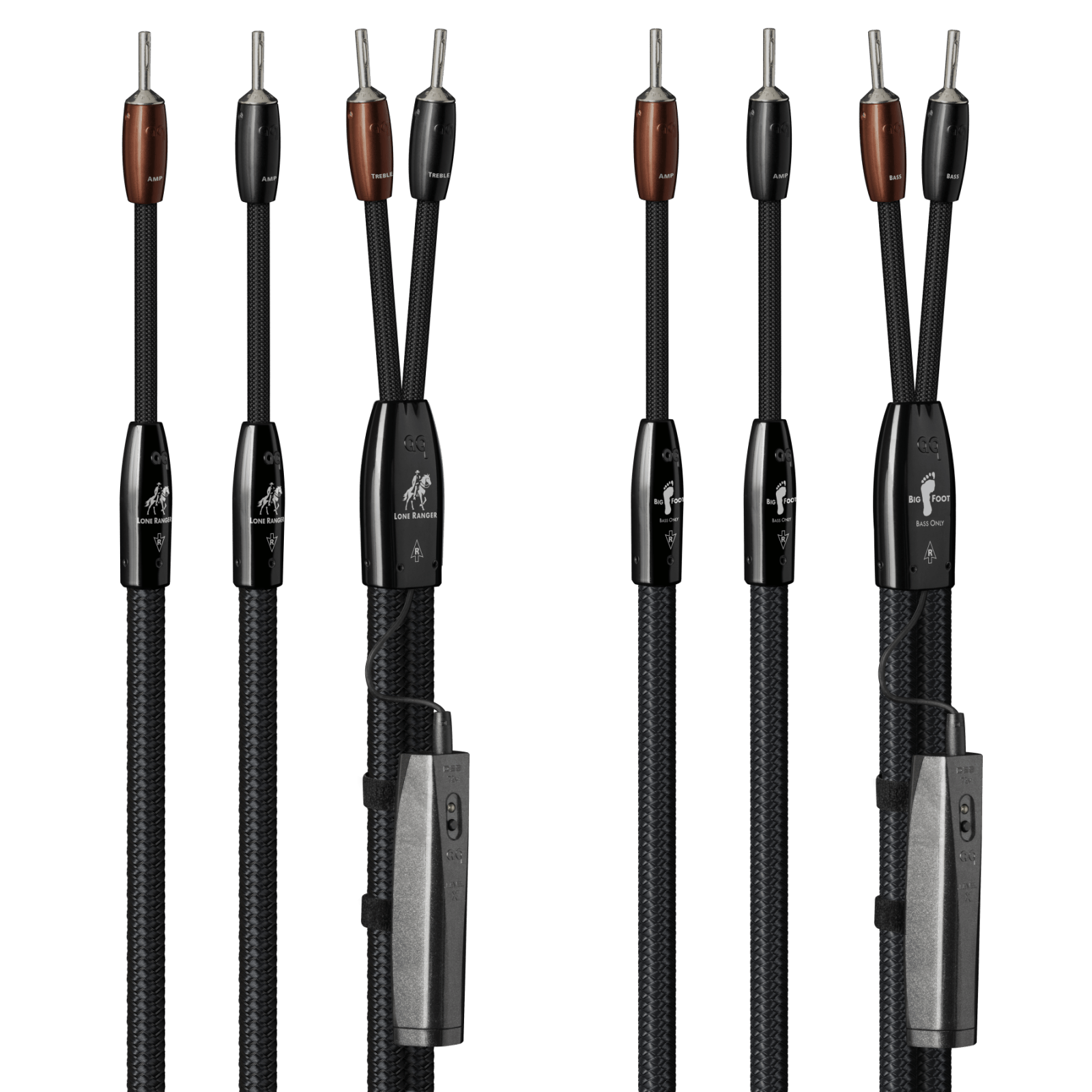 audioquest-lone-ranger-biwire-lautsprecherkabel-2-44-m-silber image 4