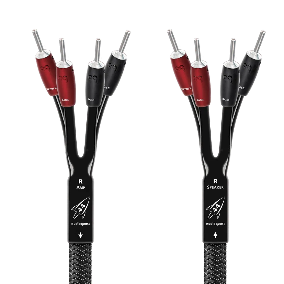 audioquest-rocket-44-single-biamp-lautsprecherkabel-paar-2-4m image 1