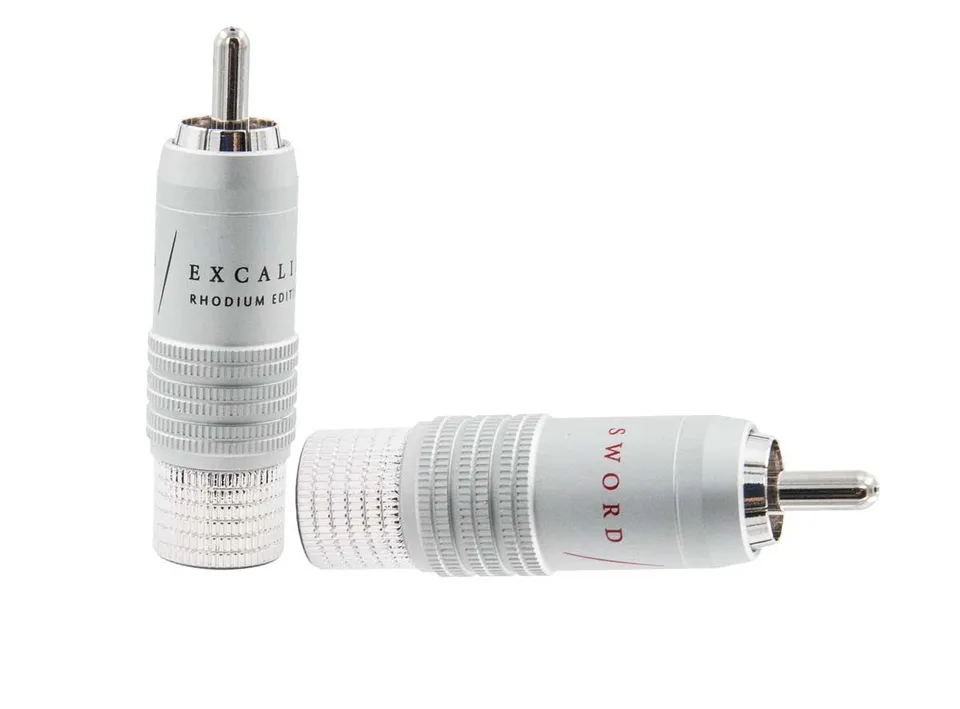 supra-dual-rca-8sl-cinchstecker-rhodium-rot-schwarz-paar image 1