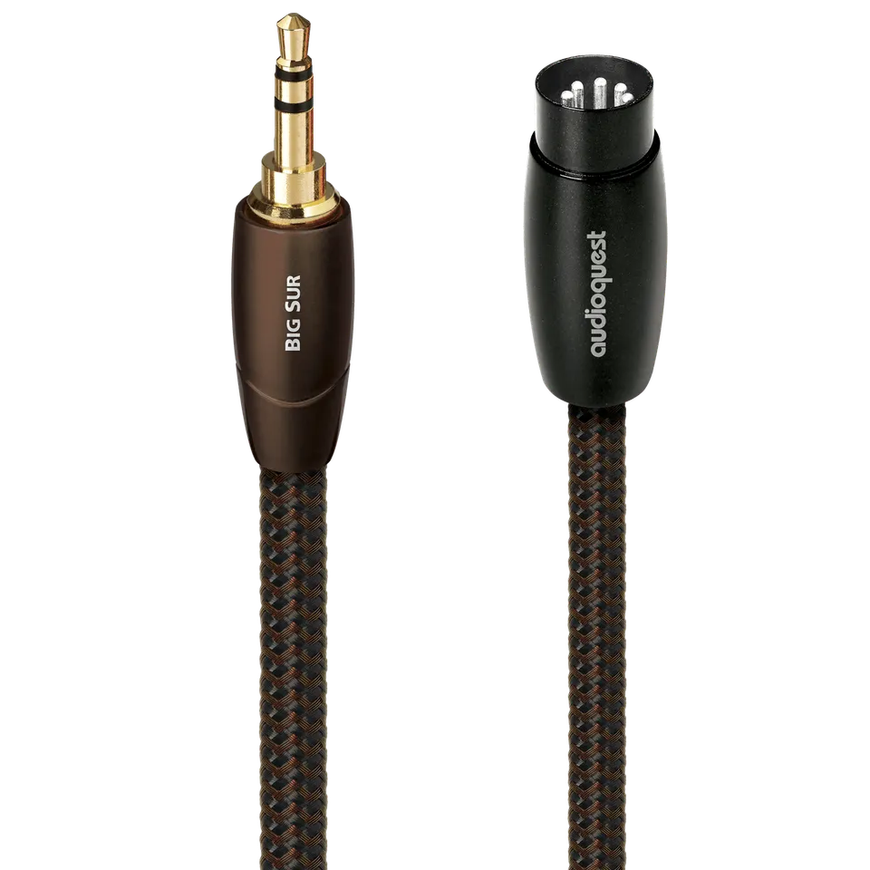 audioquest-big-sur-audiokabel-3-5-mm-auf-5-pol-din image 1