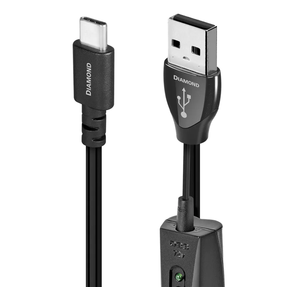 audioquest-diamond-usb-c-auf-a-kabel-silber-dbs-nds image 1