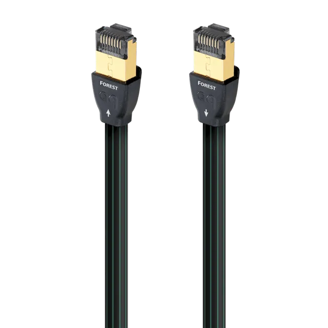 audioquest-forest-rj-e-ethernetkabel-10-gbps-silber-kupfer image 1