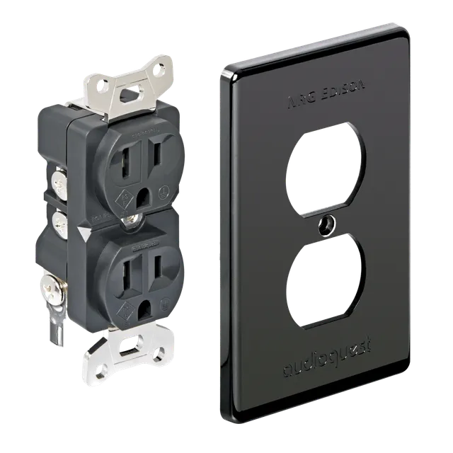 audioquest-nrg-edison-duplex-wandsteckdose-silber-beryllium image 1