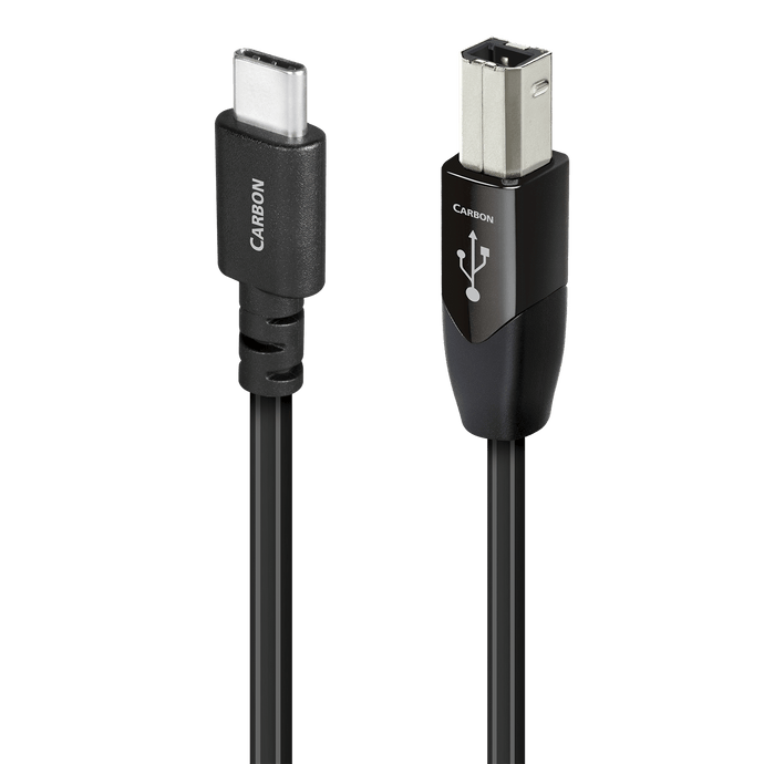 audioquest-carbon-usb-c-auf-usb-b-kabel-silber-f-r-dac-audio image 2
