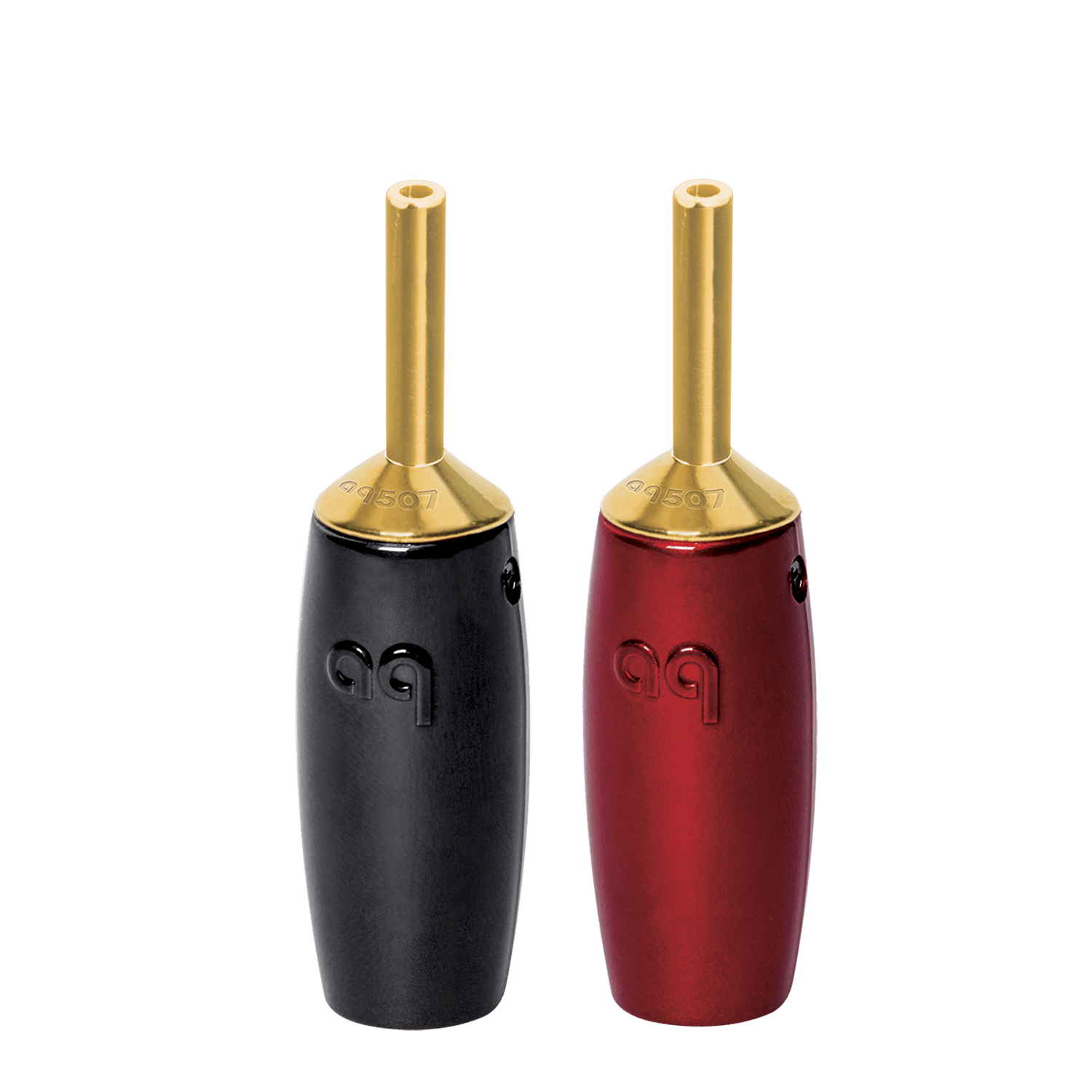 audioquest-507-bananenstecker-lila-kupfer-silber-4-st-ck image 1