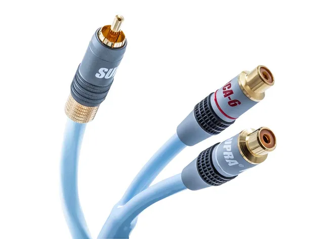 supra-sublink-y-link-1rca-2rca-adapter-blau-25-cm image 1