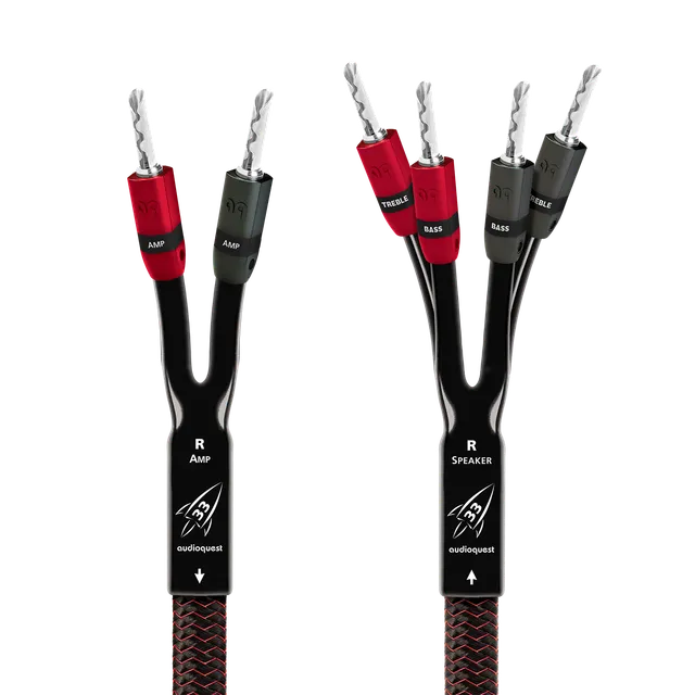 audioquest-rocket-33-single-biwire-lautsprecherkabel-3-m-paar image 1