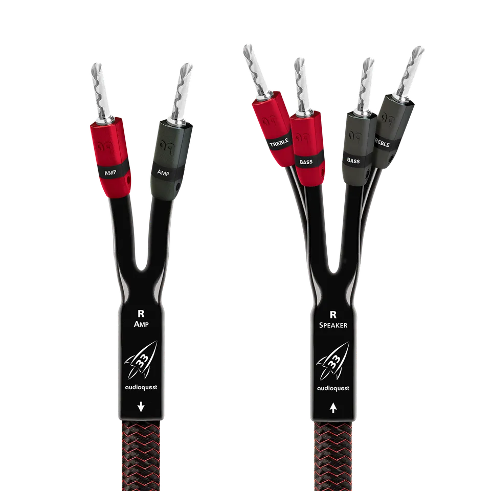 audioquest-rocket-33-single-biwire-lautsprecherkabel-3-m-paar image 1