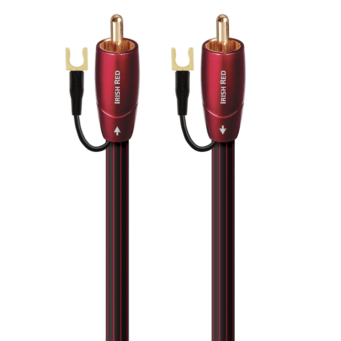 audioquest-irish-red-rca-subwooferkabel-silber-cinch image 3